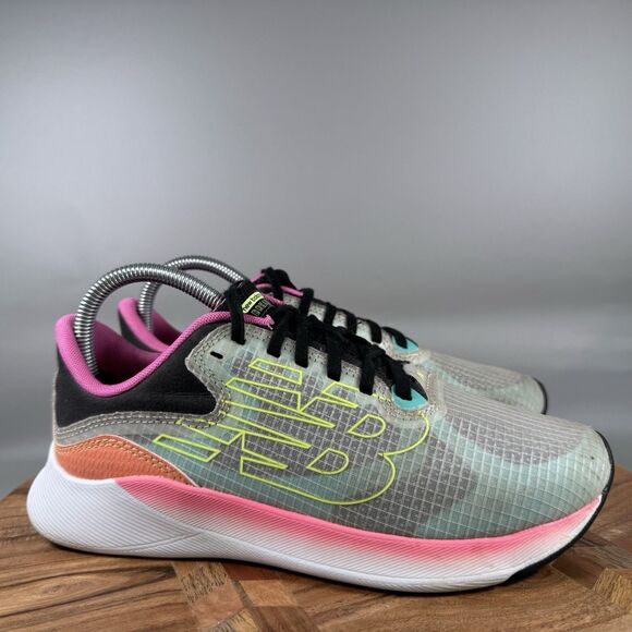 New Balance Dynasoft Breaza Womens Size 8.5 Gray Running Shoes Sneakers WABRZALK - Picture 1 of 8